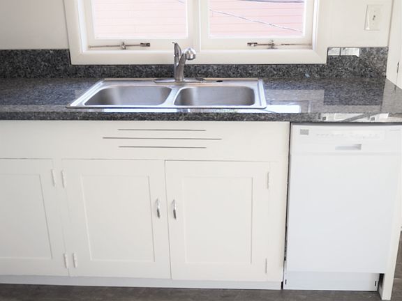 New sink and dishwasher