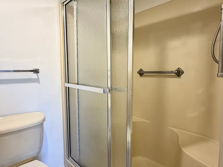 Primary walk-in shower!