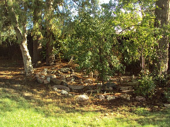 landscaped flower terraces 