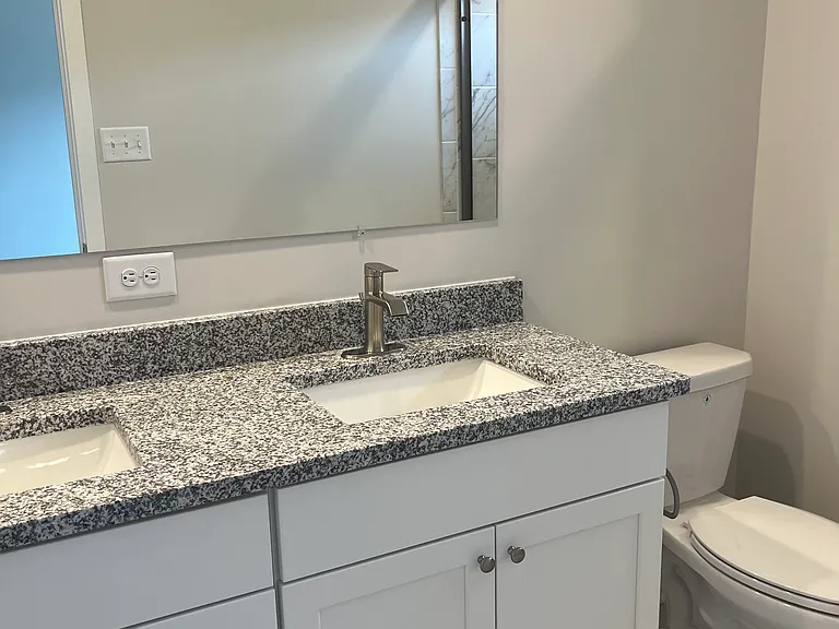 Master bath duel sink