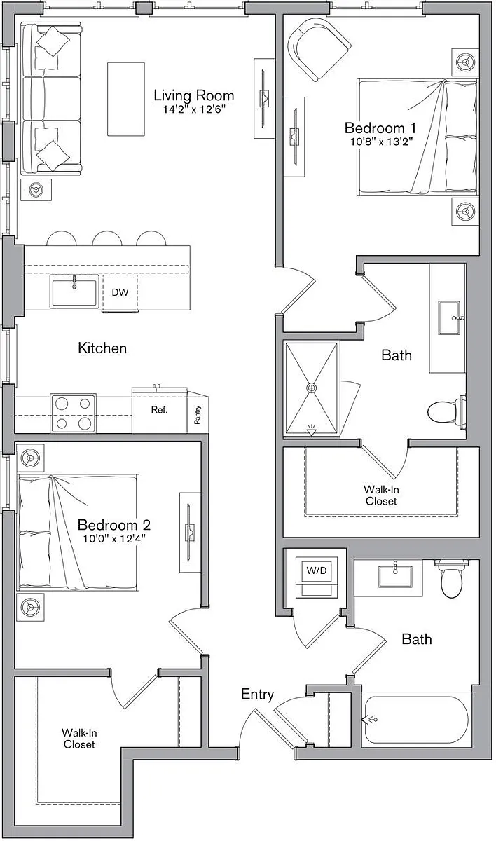 Floor plan B3