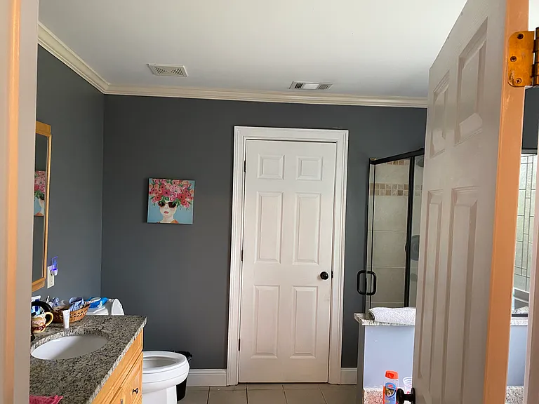 Primary Ensuite bath, double sink, garden tub, separate shower