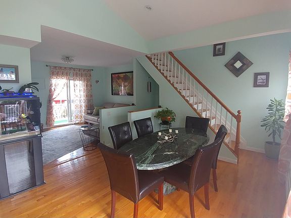 Dining room and living room