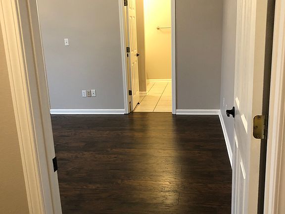Master bed from front entry