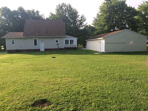 Back yard at mid-point