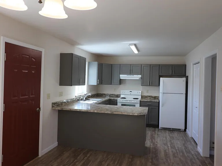 Kitchen, dining room