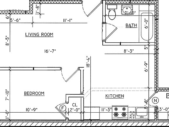 2nd image of 50 Jefferson St APT 1A