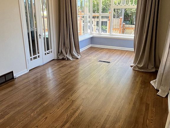 Living room and sun porch