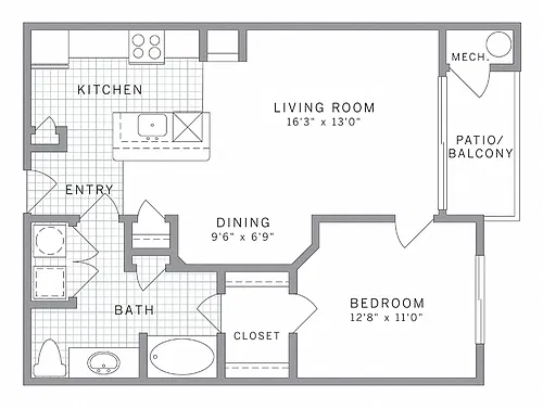 Floor plan A1