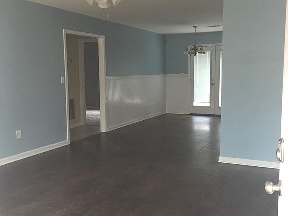 From front door looking at living/dining