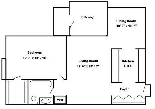 Floor plan Midrise Holly FD