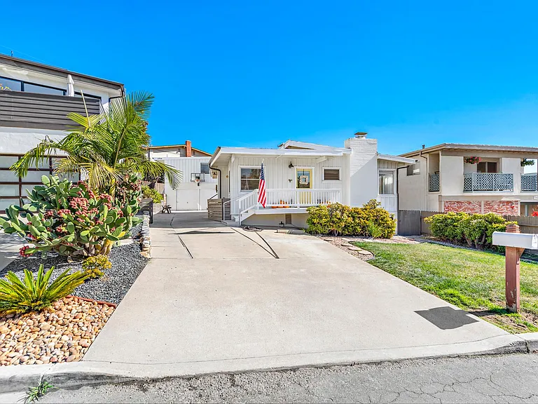 Parking space for back home is driveway space closest to lawn