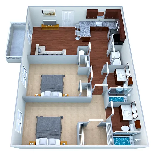 Floor plan Legacy 2-A - Phase II
