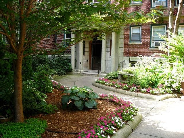 Front of building