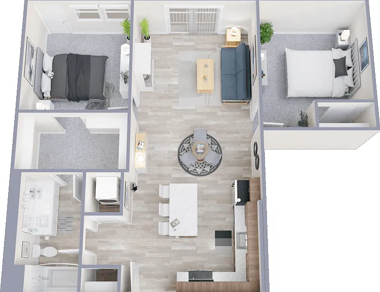 Beacon A Floorplan Diagram