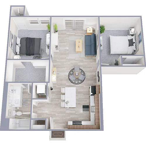 Floor plan Beacon A