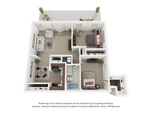 Floor plan Beacon Hill I