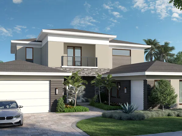 Dominica Contemporary Estate Home Plan, Coral Isles at Avenir