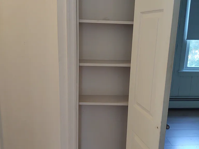 Hall closet upstairs