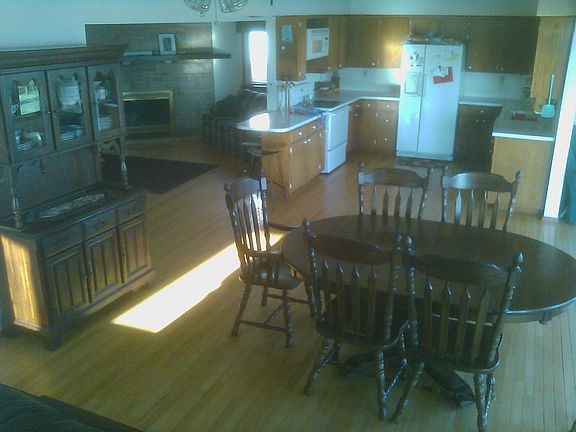 Great room and kitchen