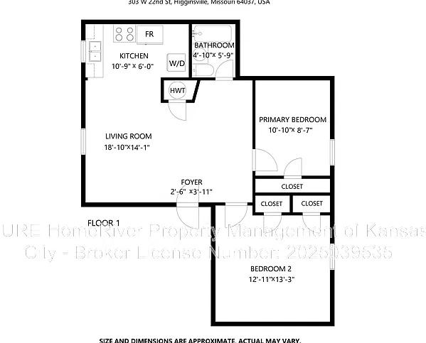 2 bed, 1.0 bath, 750 sqft, $775 — Photo 2
