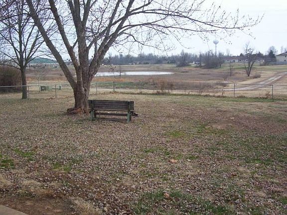 Large fenced in yard