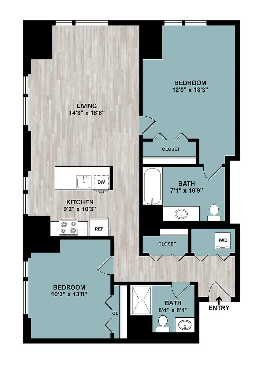 Floor plan C2