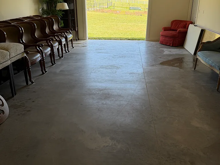 Rec room with outdoor access
