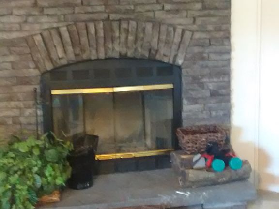 Fireplace w/blower
