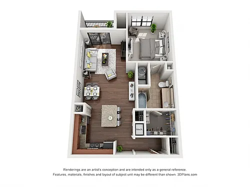 Floor plan A2A