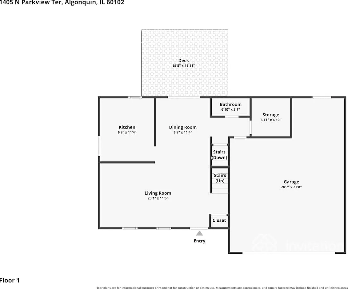 1405 N Parkview Ter Algonquin, IL 60102 — Photo 3