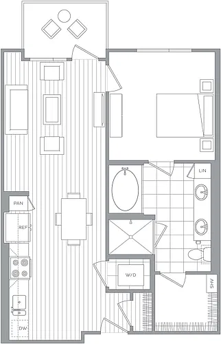 Floor plan A1F