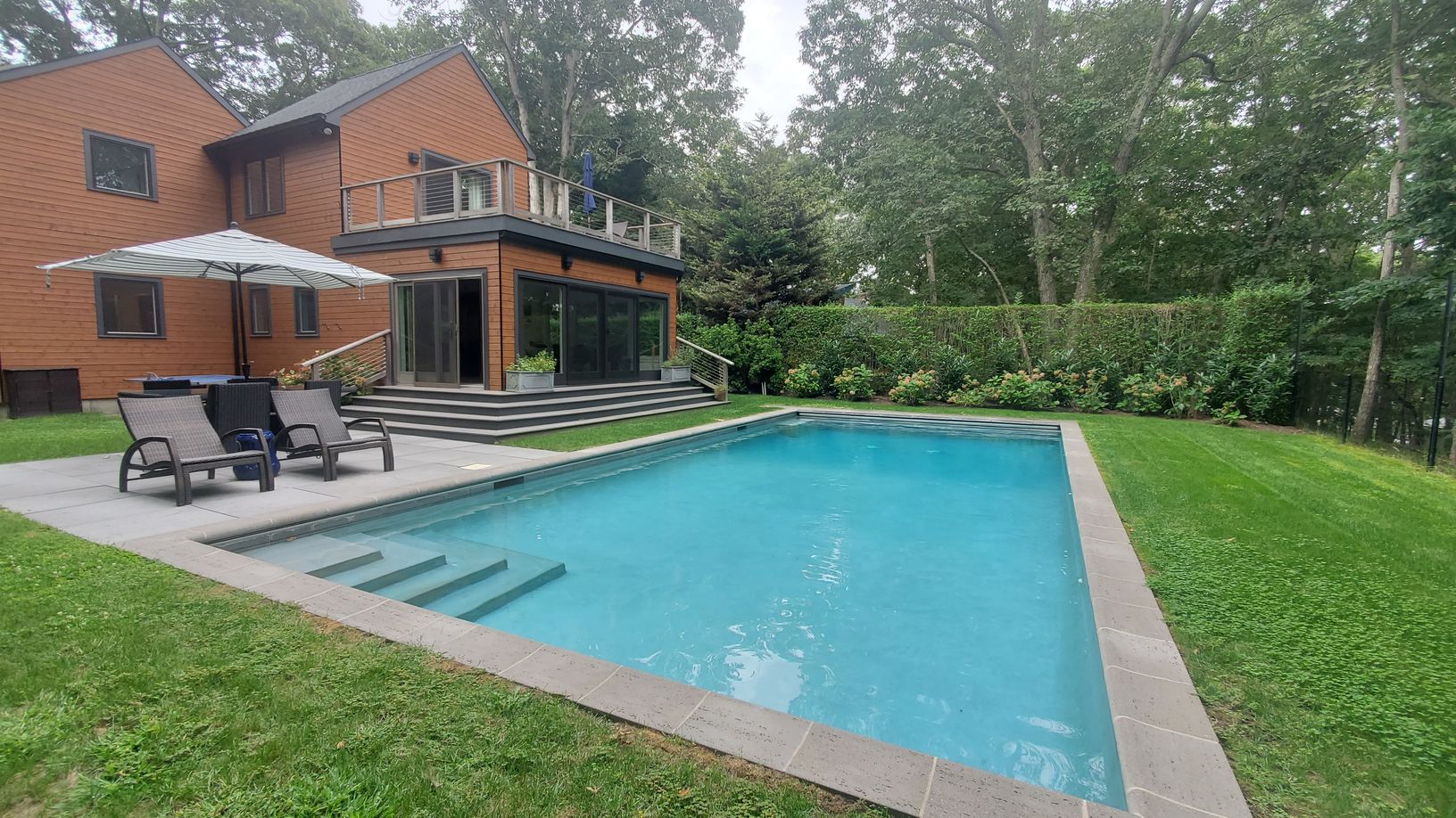  Heated Gunite Pool with Electric Cover