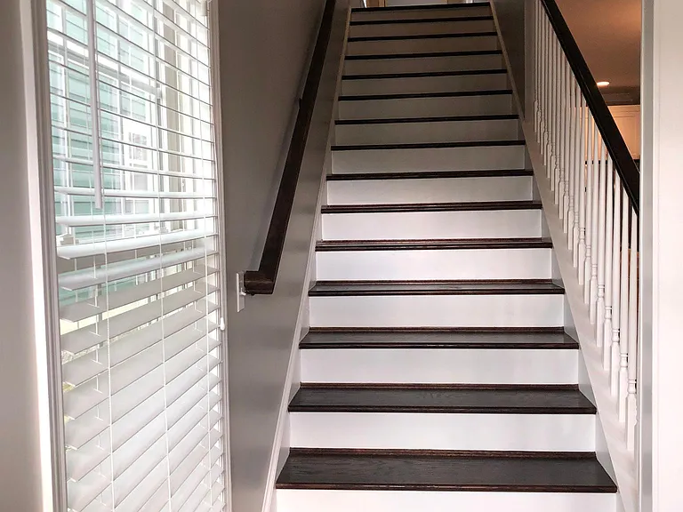 Beautiful large staircase makes moving in and out very easy!