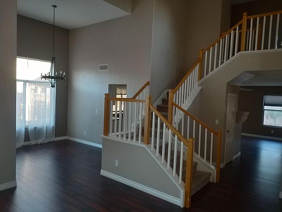 Living room and dining room
