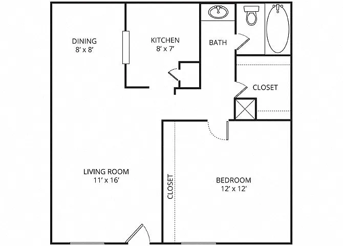 Floor plan Little Sunbonnet (A1)