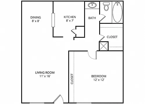 Floor plan Little Sunbonnet (A1)