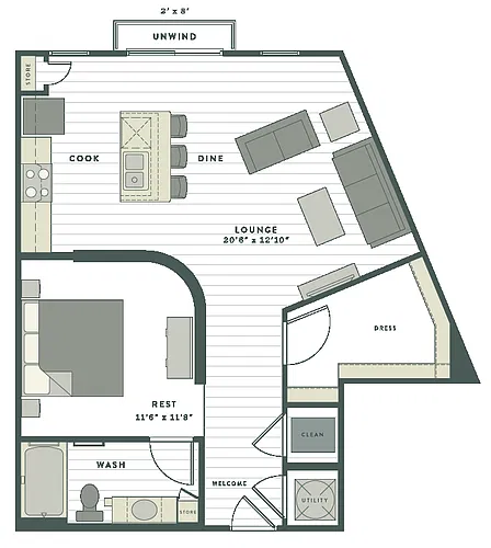Floor plan The Summertime