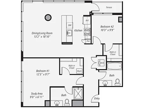 Floor plan B8