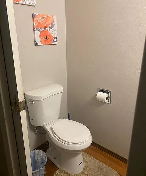 Main floor half bath