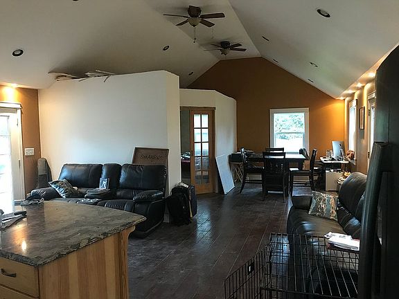 open ceiling