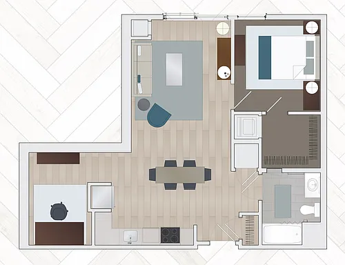 Floor plan A1N
