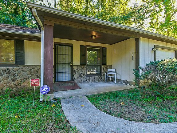 Front porch of house