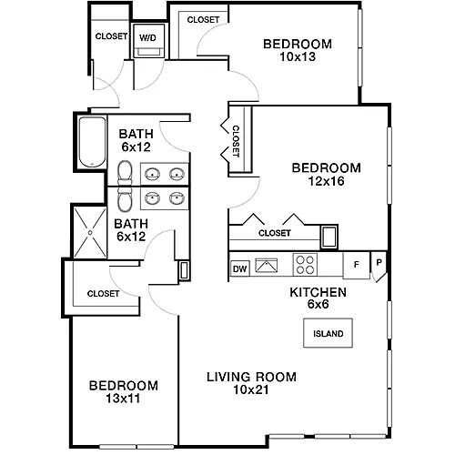 Floor plan Ultramarine