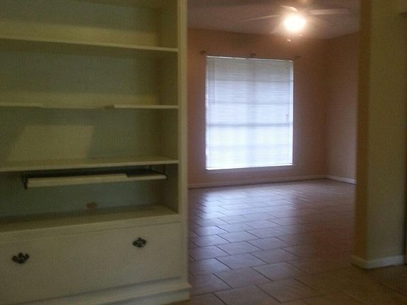 View from dining room into front living room