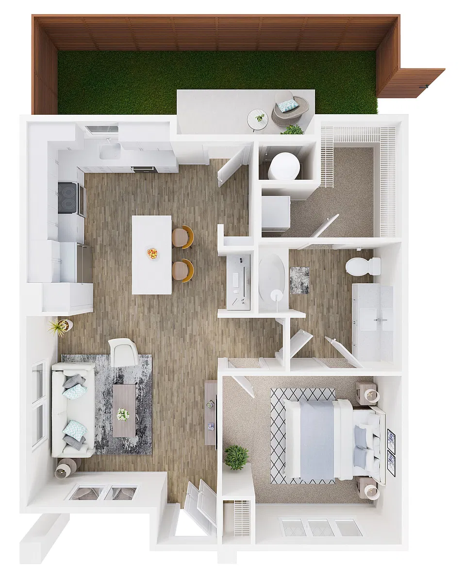 Floor plan CA1