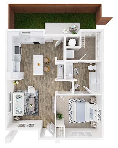 Floor plan CA1