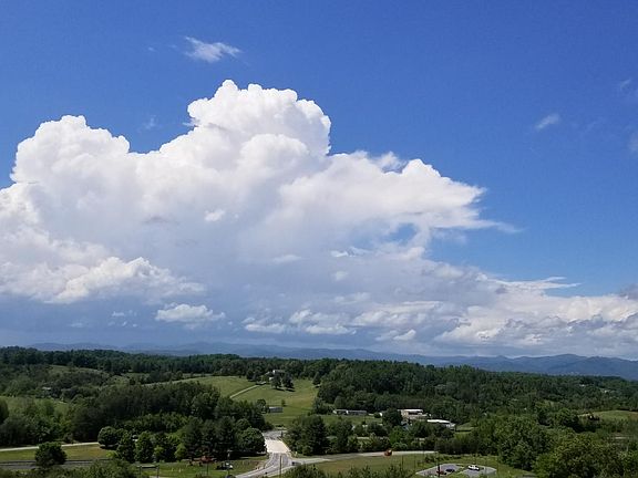 View from main level deck and screened porch.