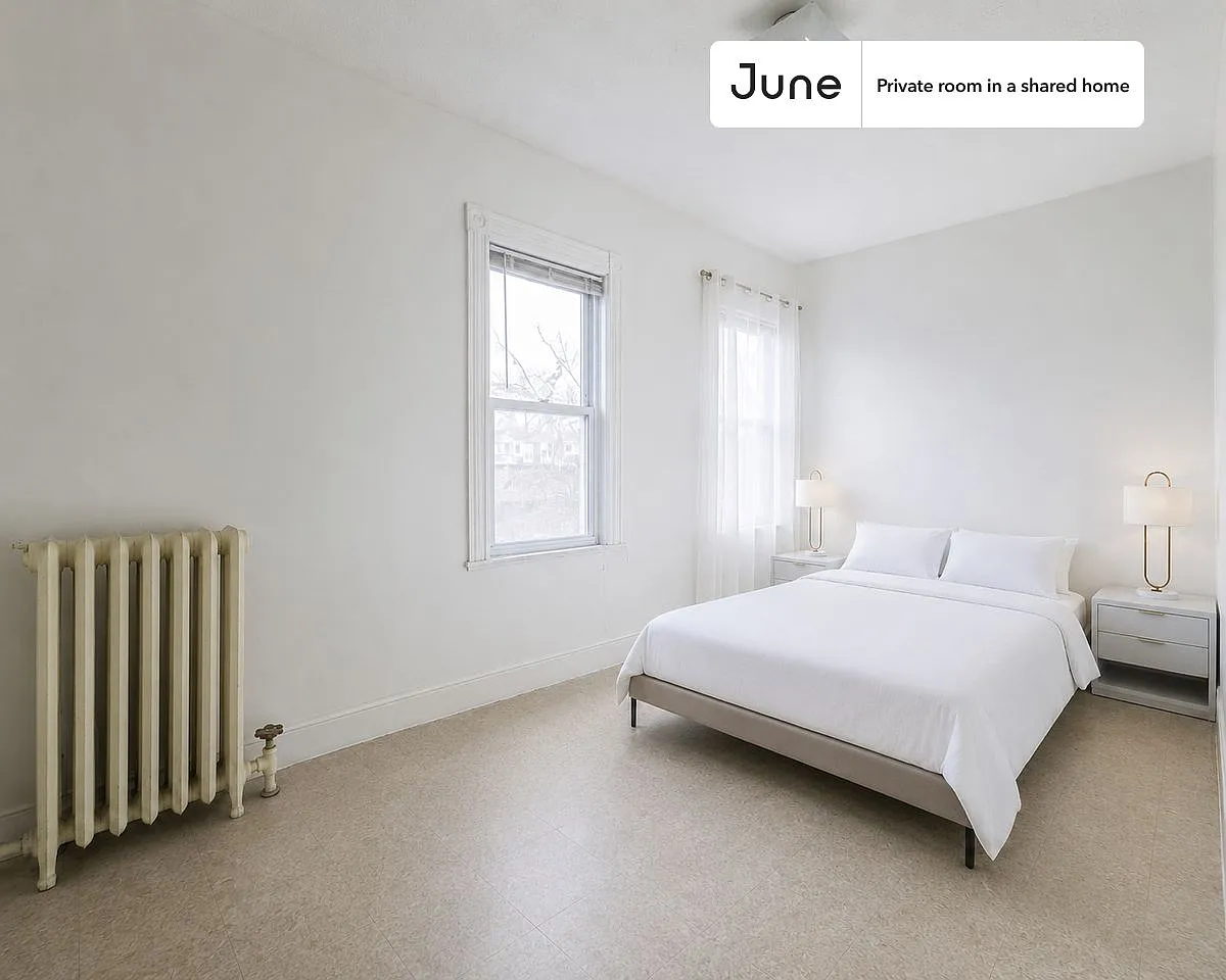 Queen bedroom in 5 bed/1.5 bath home in Harvard Square (Cambridge) #1809 D — Photo 1