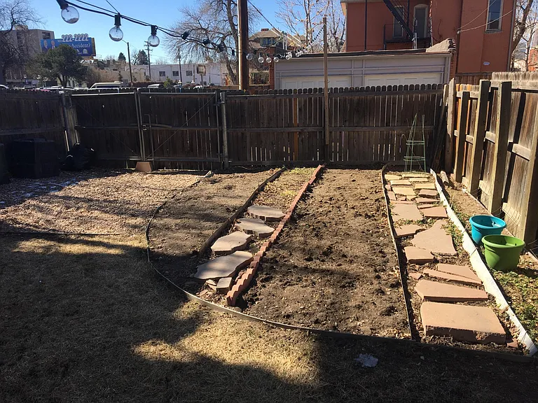 Garden area